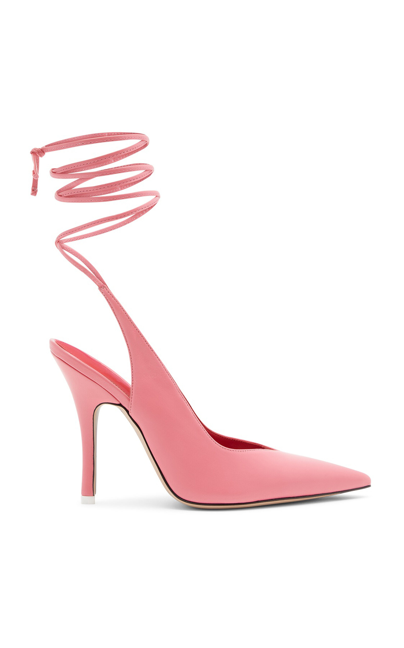 Venus Lace-Up Leather Pumps | Moda Operandi (Global)