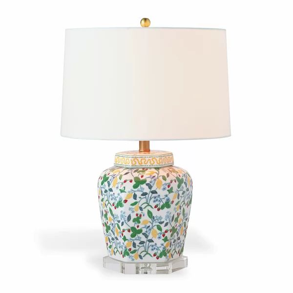 Madcap Cottage 24" Green/Blue Table Lamp | Wayfair North America
