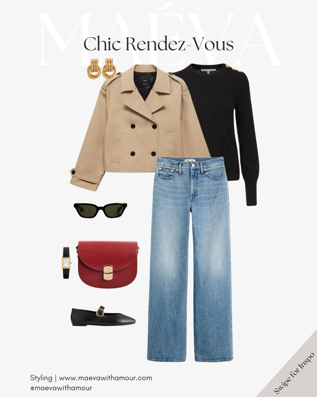 The best meetings start with a little confidence, and nothing sets the tone like a timeless, well-styled outfit ✨ Whether it's a coffee with friends or a solo moment to indulge, dress in a way that makes you feel like the best version of yourself! 

Tag someone you’d love to meet for coffee in this look! ☕

❤️ Adore this look? Comment SHOP to receive a DM with the link or head to the link in bio to shop the looks & more!

👉 Save this look for inspiration and follow for more style ideas! 

✨ Discover French-inspired style and chic wardrobe tips daily, designed to elevate your everyday fashion!

With Amour, M.

🏷️
#ParisianStyle #ParisFashion #frenchstyle #parisfashion #parisstyle #howtodresslikeafrenchgirl #outfitinspo #ootdinspo #frenchgirl #paris #parisianstyle #parisianaesthetic #frenchaesthetic #parisienne #modefrancaise #ootd #parisoutfit #chicoutfit #oldmoneyaesthetic #sezane #sezanelovers #love #amour #valentinesday 

#LTKSeasonal #LTKMostLoved #LTKStyleTip