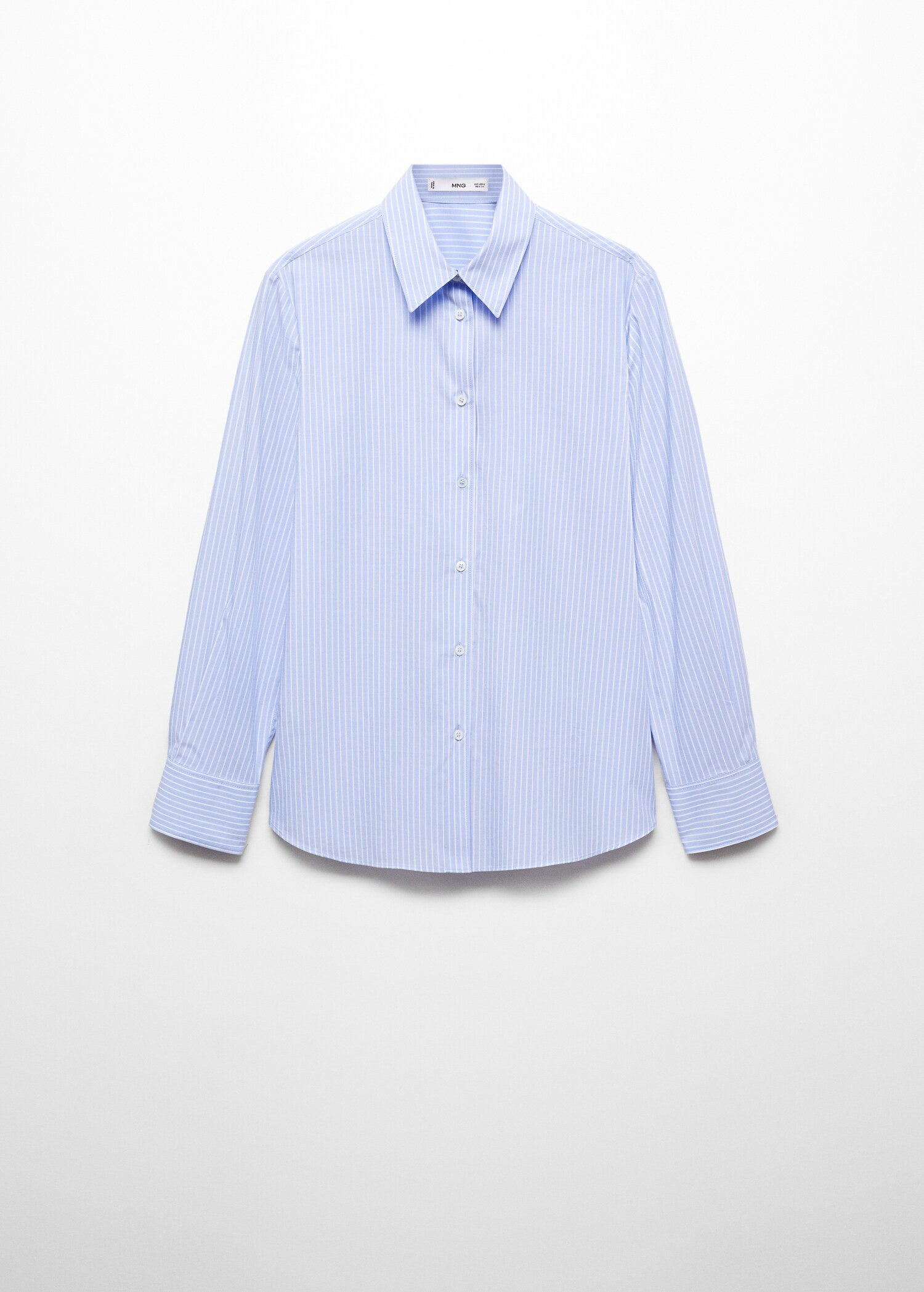 Chemise regular-fit coton et Lyocell mélangés | MANGO (FR)