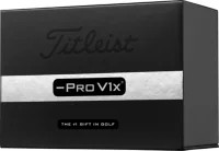 Titleist Pro V1x Left Dash 2-Dozen Holiday Box | Golf Galaxy