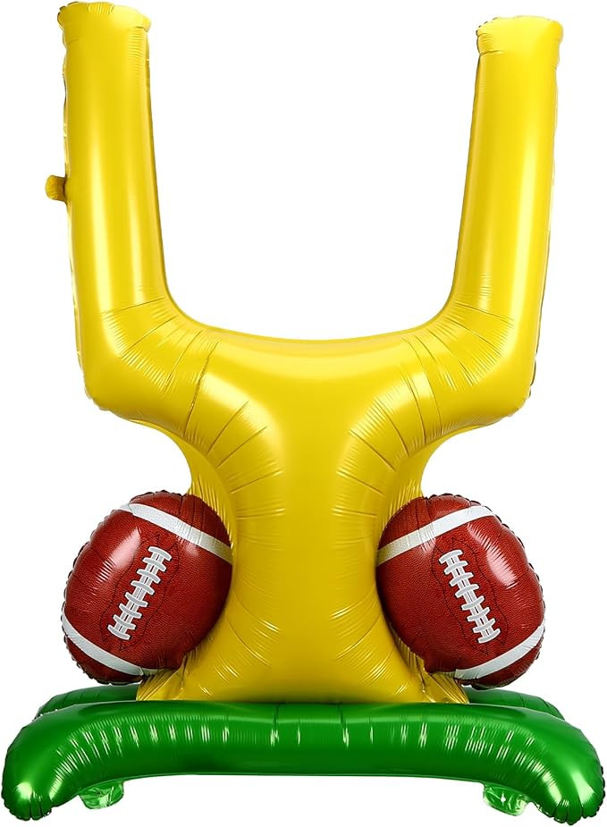 Football Party Decorations 60 Inch Tailgate Field Goal Post Balloon Arch Kit Inflatable football ... | Amazon (US)
