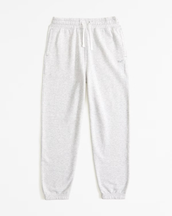 essential sunday logo fleece sweatpants | Abercrombie & Fitch (US)