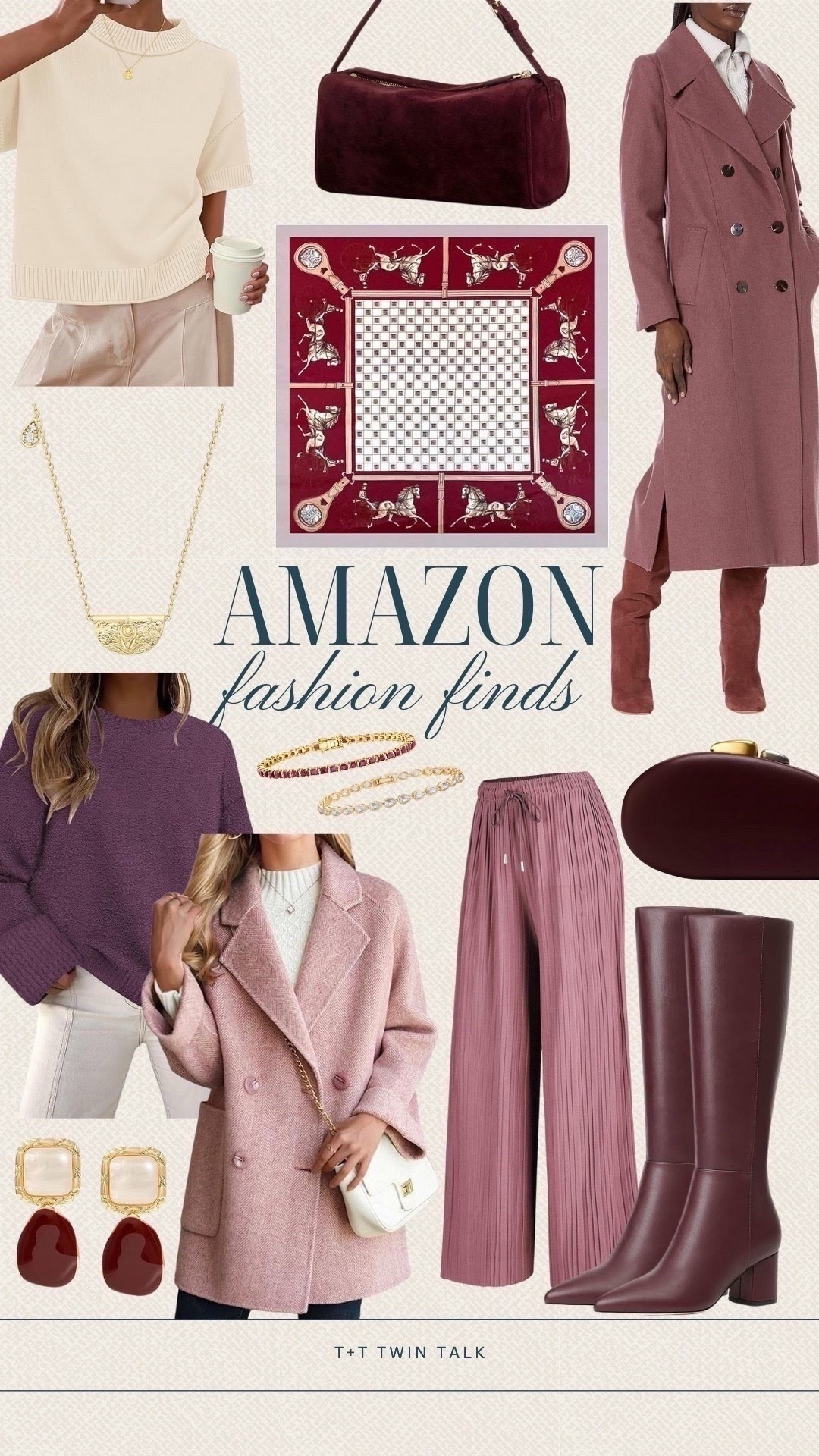 Elevate your style with these Amazon fashion finds. We’re obsessed with the chunky knit sweaters, knee-high boots, and luxe-looking coats that keep you warm all season long. We also added a few chic accessories to help pull the whole look together.

#LTKOver40 #LTKSeasonal #LTKMidsize