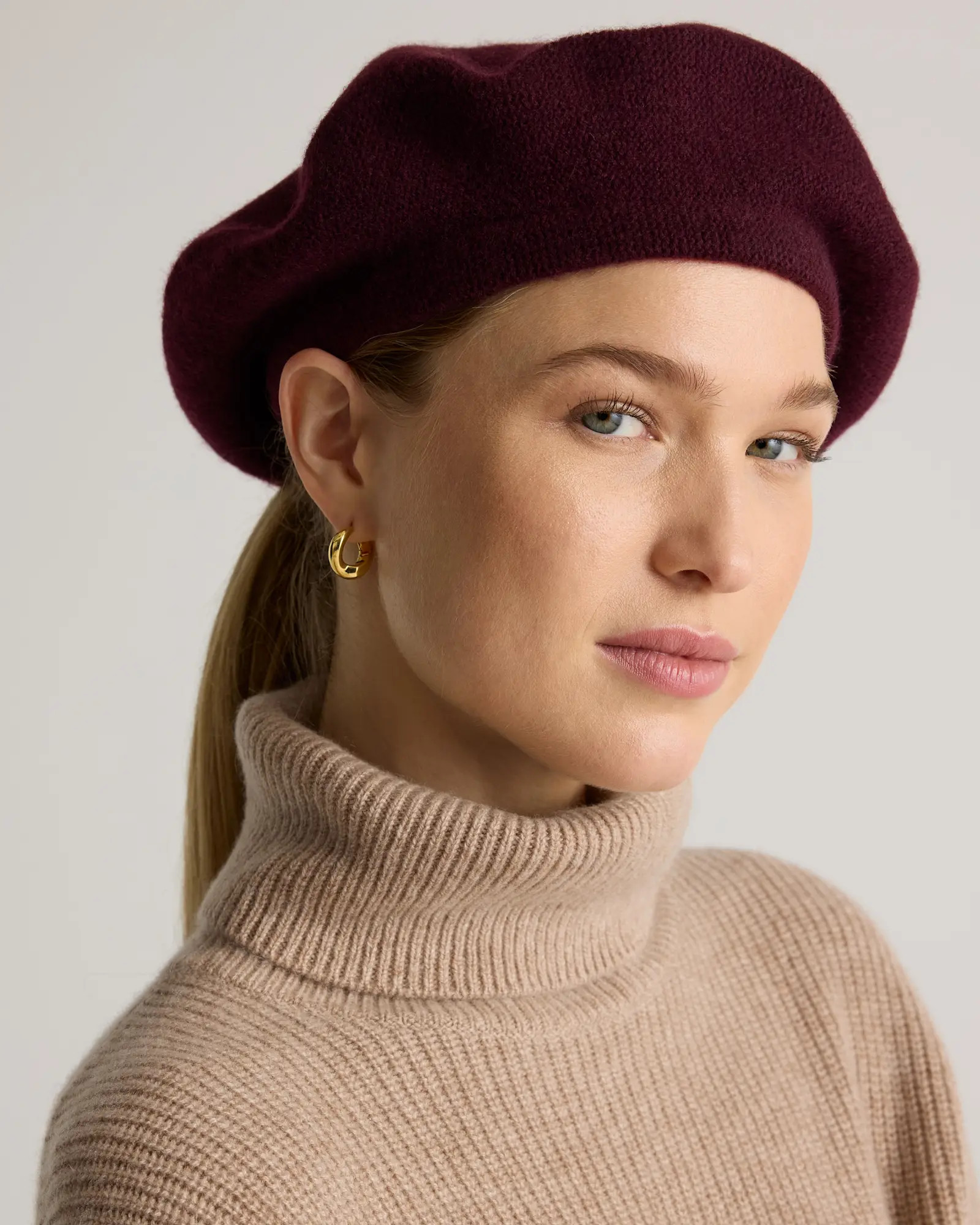 Mongolian Cashmere Beret | Quince