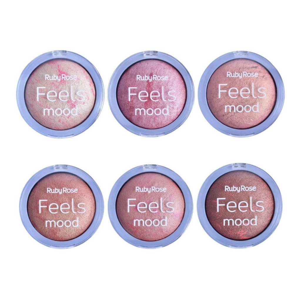 Blush Marble Marmorizado Feels Mood - HB6117 - Ruby Rose | Shopee (BR)