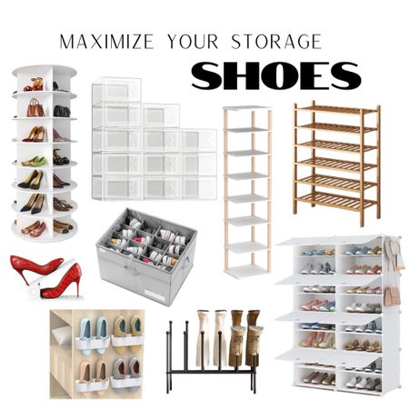 Maximize your shoe storage options 

#LTKhome #LTKsalealert #LTKSeasonal