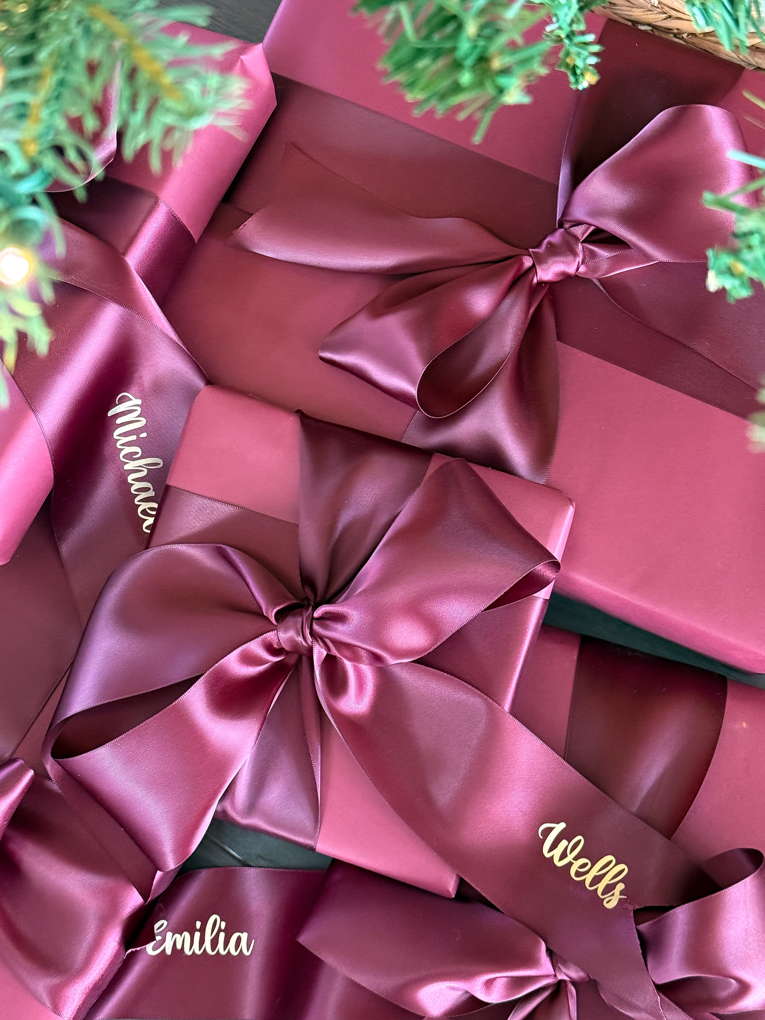 the prettiest way to wrap gifts

I LOVE this ribbon and it's the statement piece for gift wrapping this season! I use a mix of 3 inch and 4 inch width

If you would like, add a personalized label. I used a cricut for labels, but I will share some sources where you can get customized labels made for you as well.  

 

#LTKHome #LTKGiftGuide #LTKHoliday