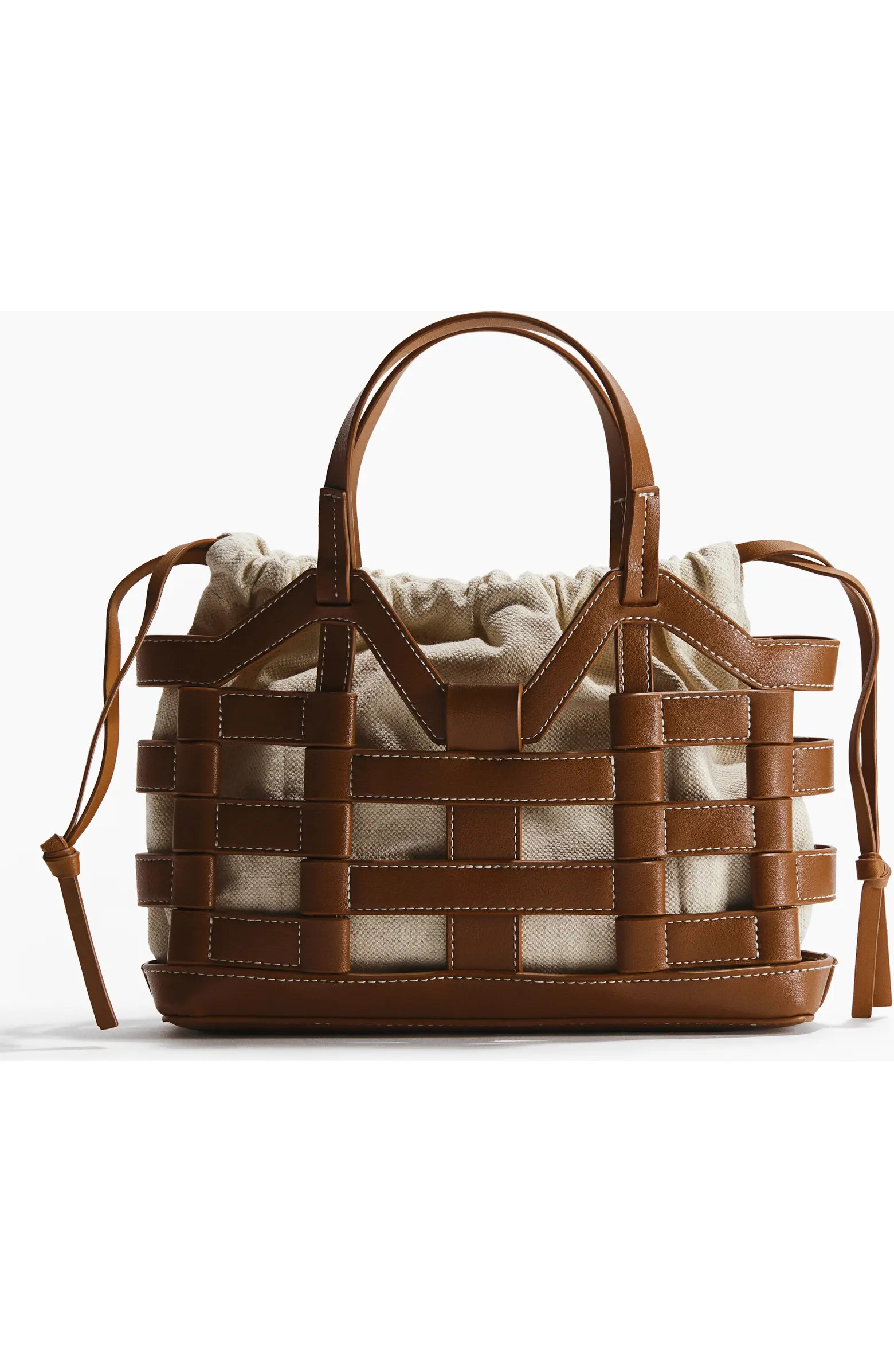 H&M Drawstring-detail Tote Bag | Nordstrom | Nordstrom
