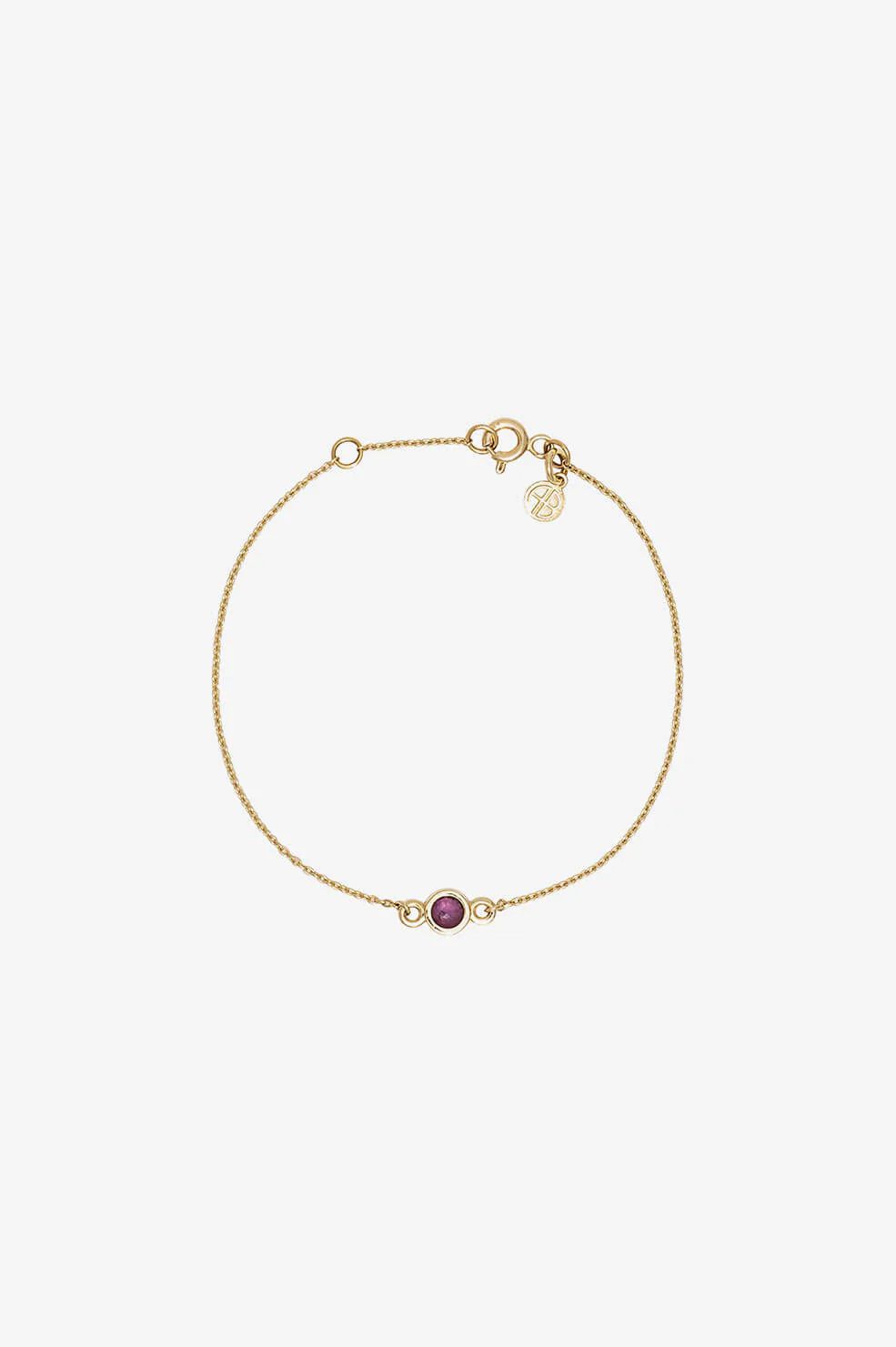 Ruby Chain Bracelet | Anine Bing