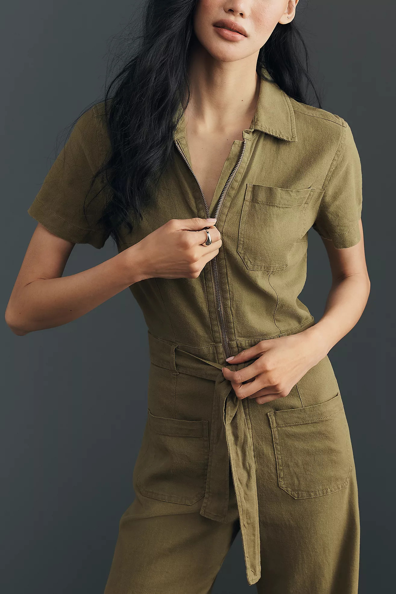 Colette Linen Jumpsuit by Maeve | Anthropologie (US)