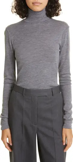 Róhe Merino Wool Turtleneck Top | Nordstrom | Nordstrom