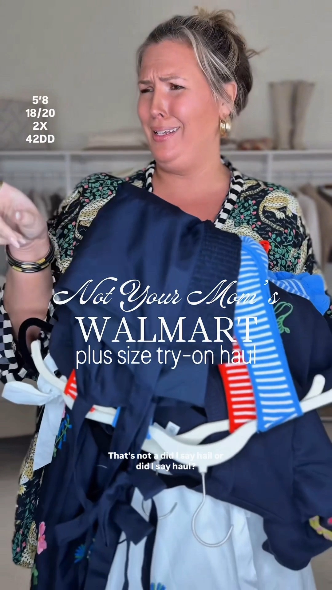 Not your moms Walmart plush size try on haul!! The first dress is a XXL or 20. The cardigan is an XXL. The denim dress is an XXL. Jeans are a size 20 and tank is an XXL. Plus size, outfit inspo, summer fashion, mom life, apron belly

#LTKSeasonal #LTKPlusSize #LTKMidsize