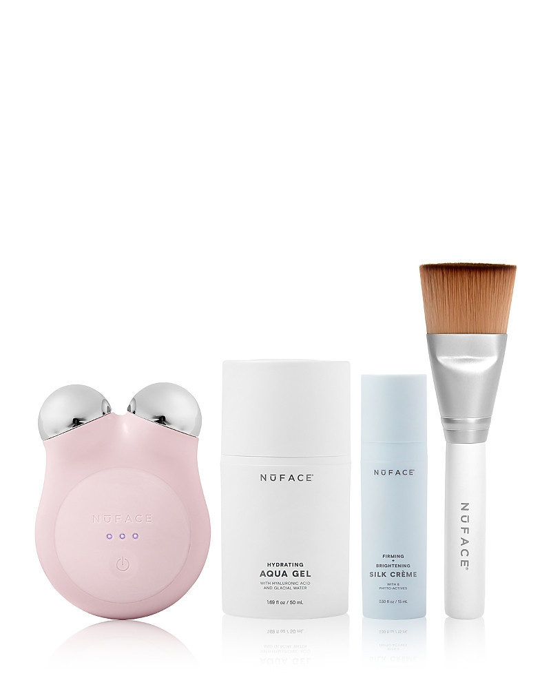 NuFace Limited Edition Mini+ Facial Toning Device & Primer - Pink | Bloomingdale's (US)