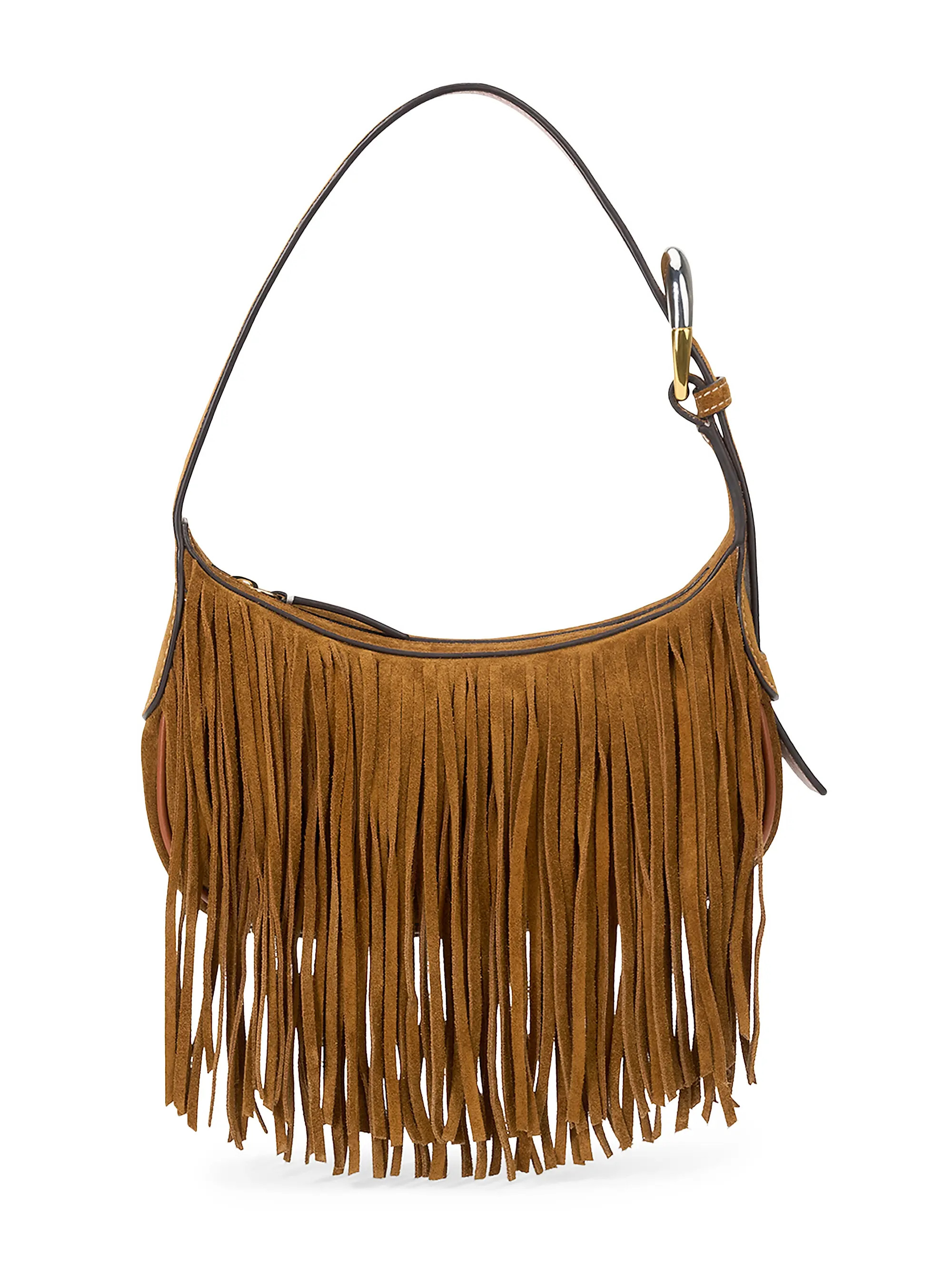 Owen Tassel Suede Shoulder Bag | Saks Fifth Avenue