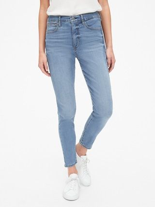 High Rise Favorite Jeggings with Secret Smoothing Pockets | Gap US