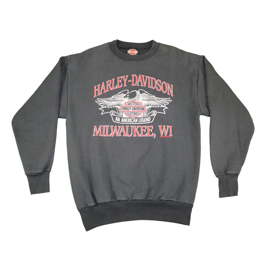 Vintage 1988 Harley Davidson Milwaukee Wisconsin Sweatshirt | Etsy (US)