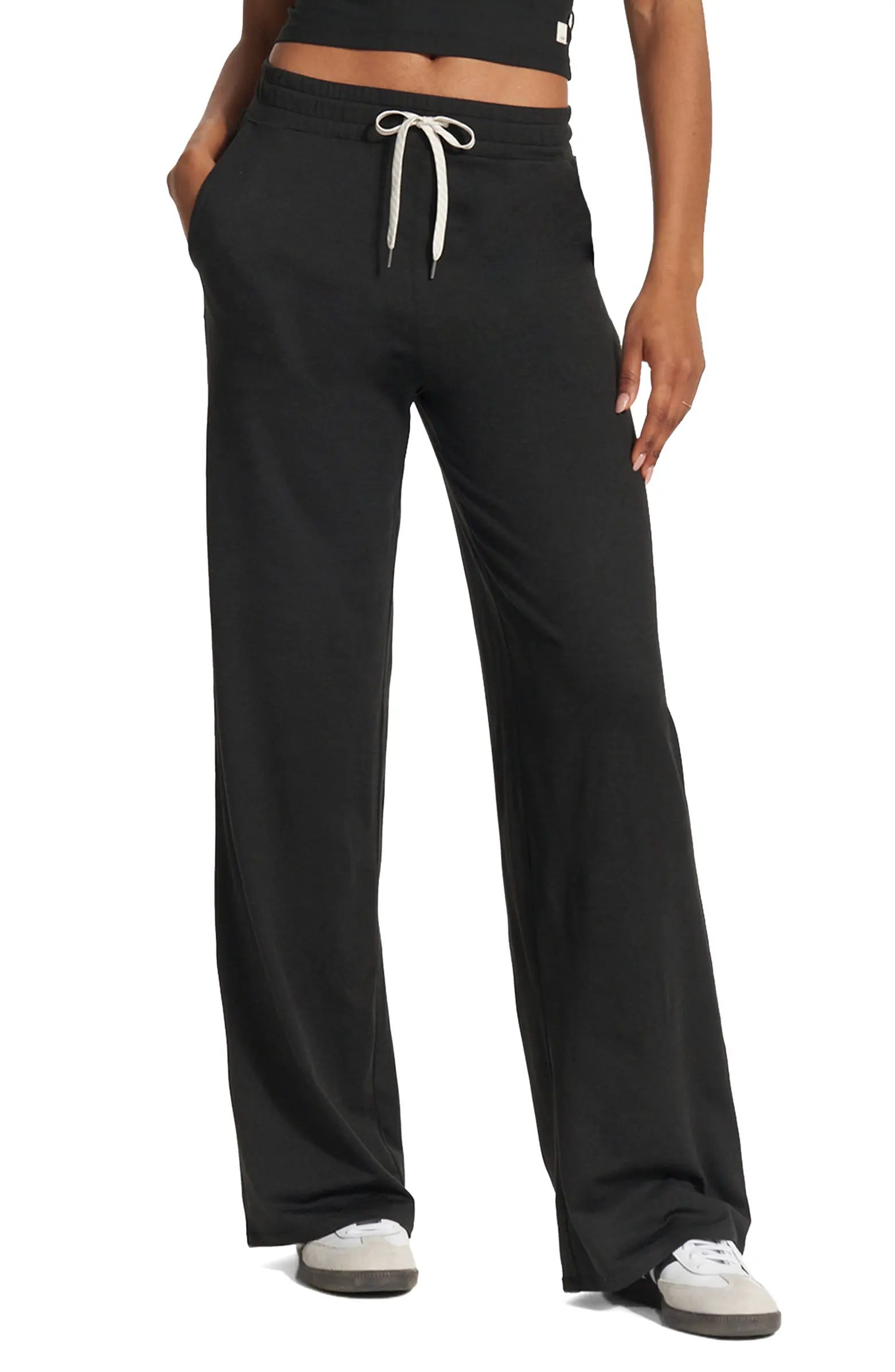 Vuori Halo Essential Wide Leg Sweatpants | Nordstrom | Nordstrom