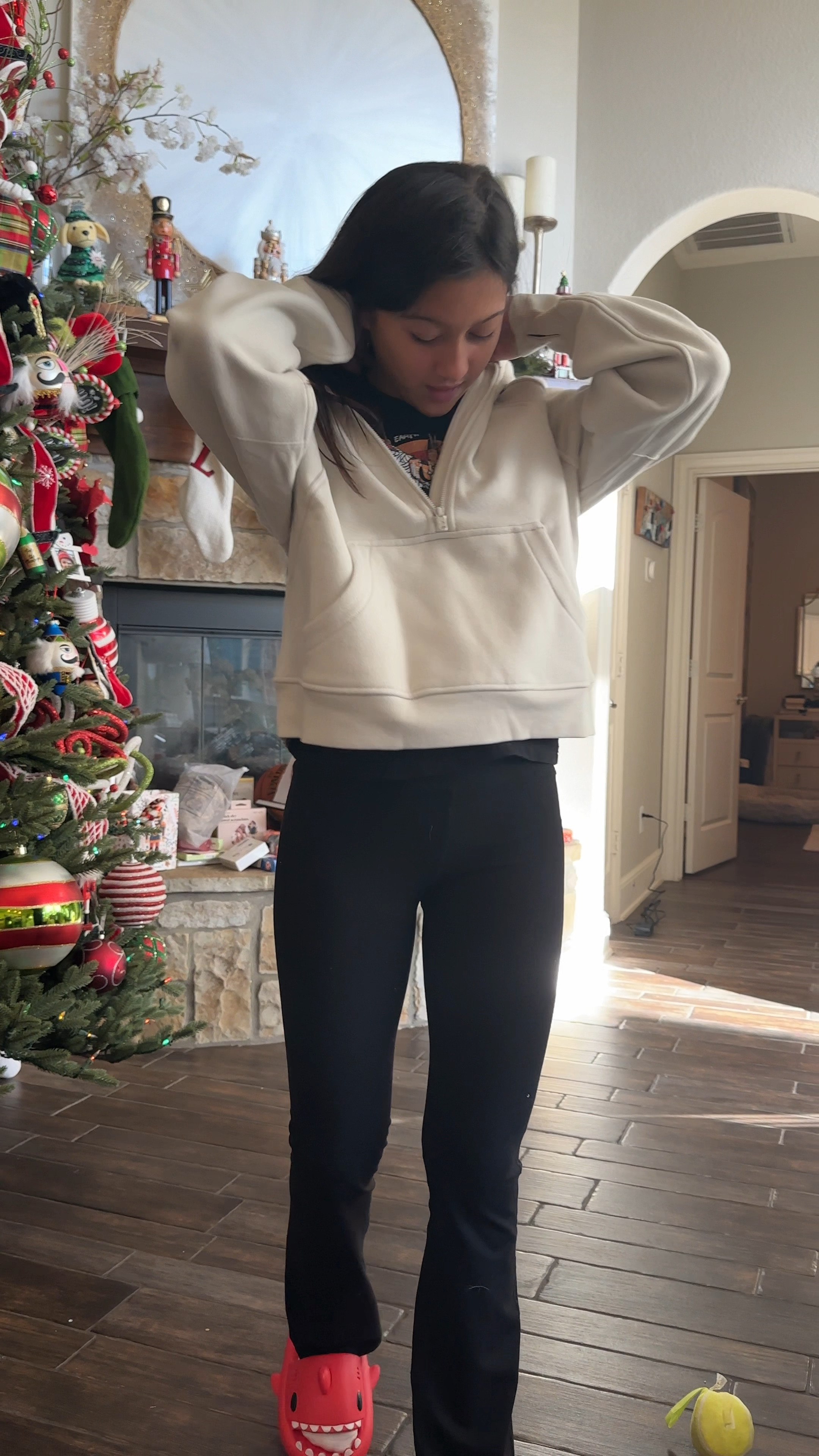 Harper wanted a scuba hoodie like my Lululemon and I found this version on Amazon. She is wearing a size XS and could wear a XXS. 

#LTKGiftGuide #LTKstyletip