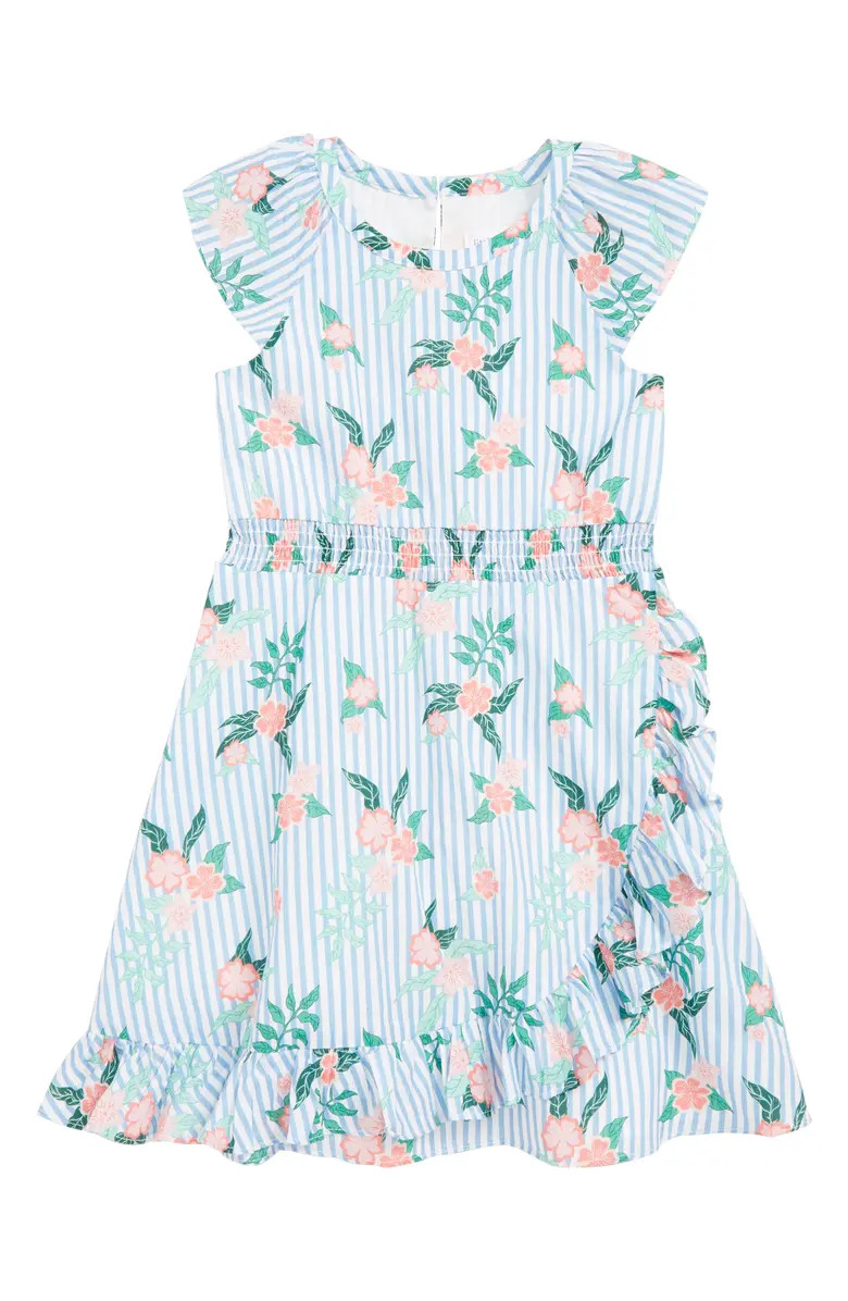Stripe Floral Dress | Nordstrom