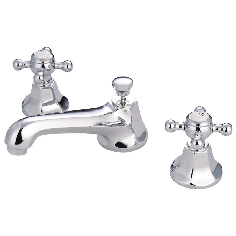 Polished Chrome Metropolitan Widespread Bathroom Faucet with Pop-Up Drain (Part number: KS4461BX) | Wayfair North America