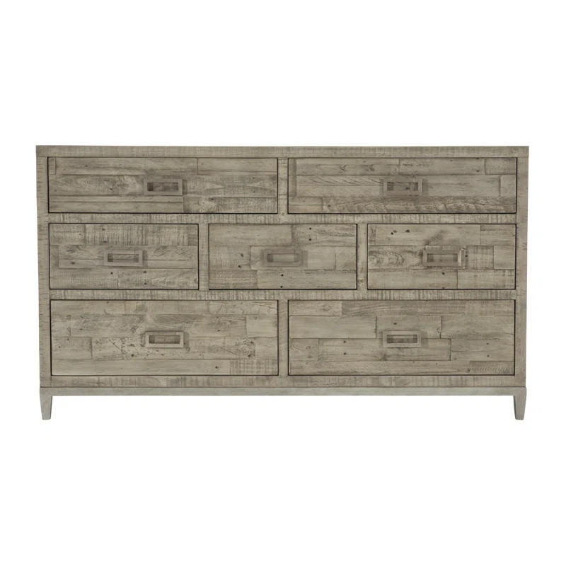 Highland Park 7 Drawer 64" W Solid Wood Dresser | Wayfair Professional