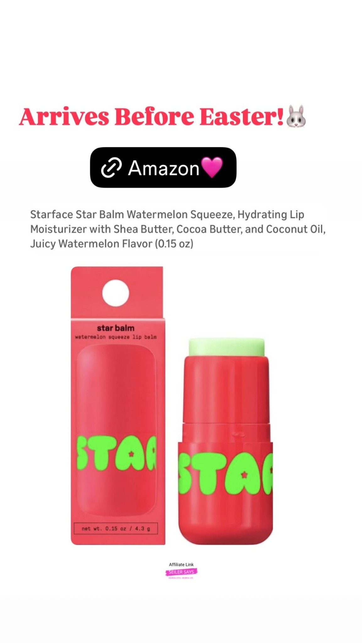 Starface hydrating lip gloss from Amazon. Arrives Before Easter!🐰

#LTKSaleAlert #LTKSeasonal #LTKBeauty