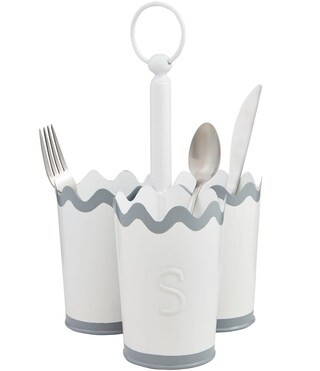 Mud Pie Happy Everything Wavy Utensil Holder | Dillard's | Dillard's