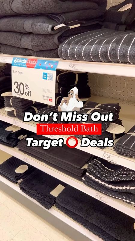 Target Circle Threshold Bathroom 30% off Deals #target #targethome #targetcircle #circledeals #targetdeals

#LTKxTarget #LTKhome