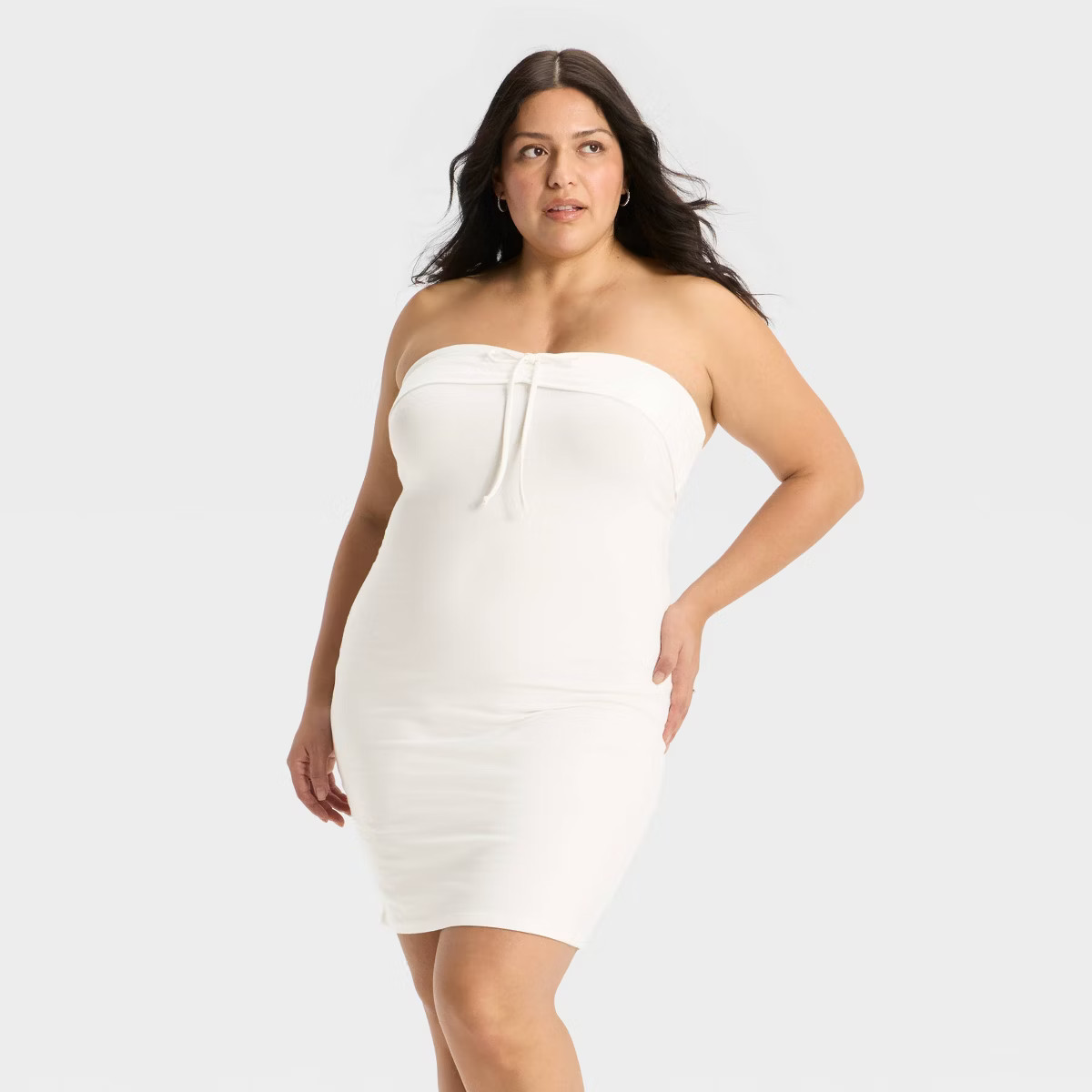 Women's Tube Mini Bodycon Dress - Wild Fable™ Lemon Yellow L | Target