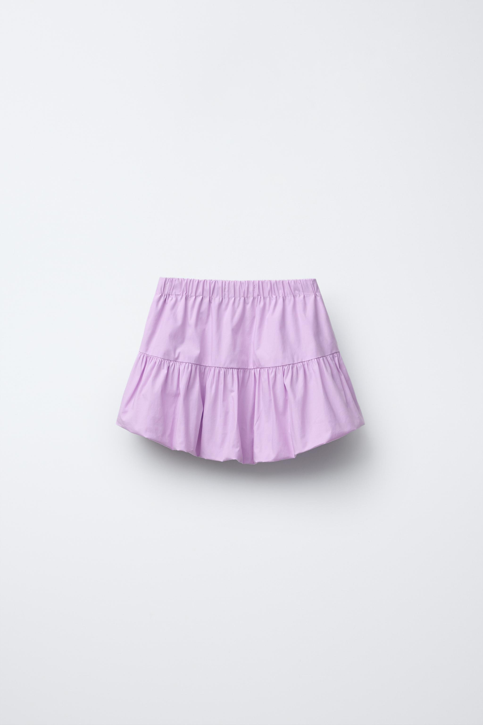 LITTLE BOWS BALLOON SKIRT | Zara US