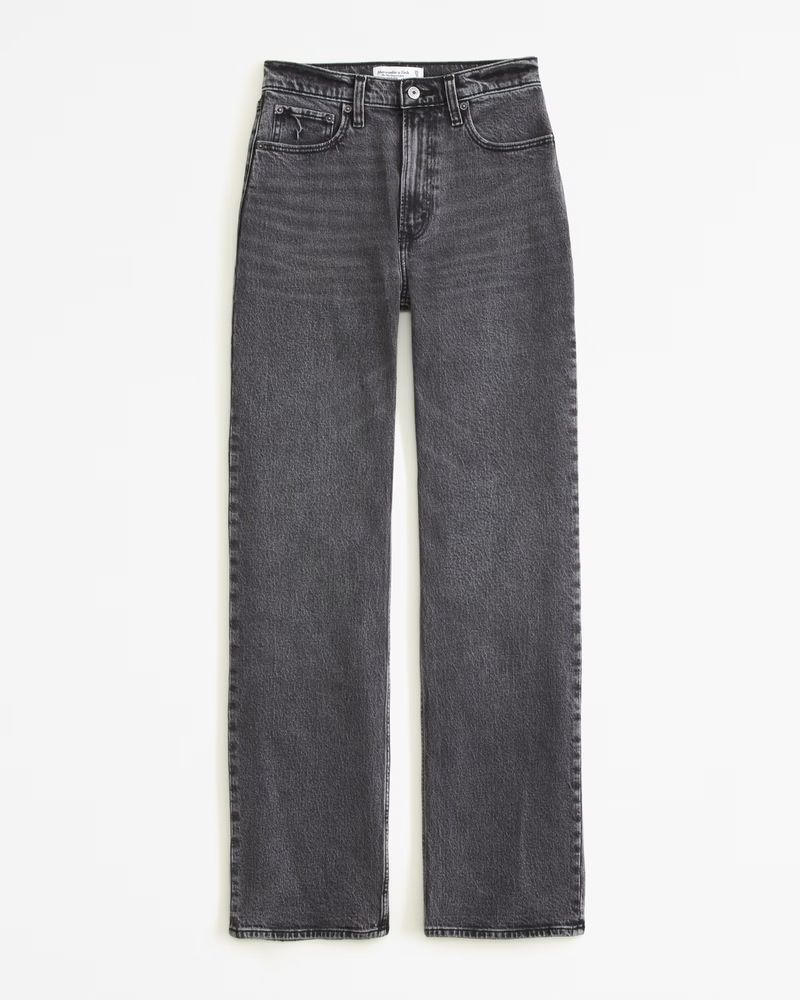 Women's High Rise 90s Relaxed Jean | Women's Bottoms | Abercrombie.com | Abercrombie & Fitch (US)