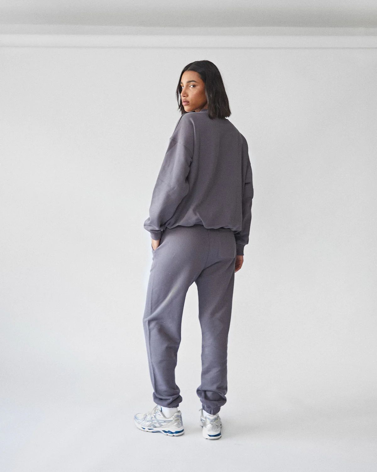 Oversized Sweatshirt - Dark Grey | Adanola UK