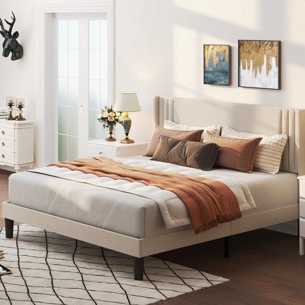 Bettyjean Upholstered Platform Bed | Wayfair North America