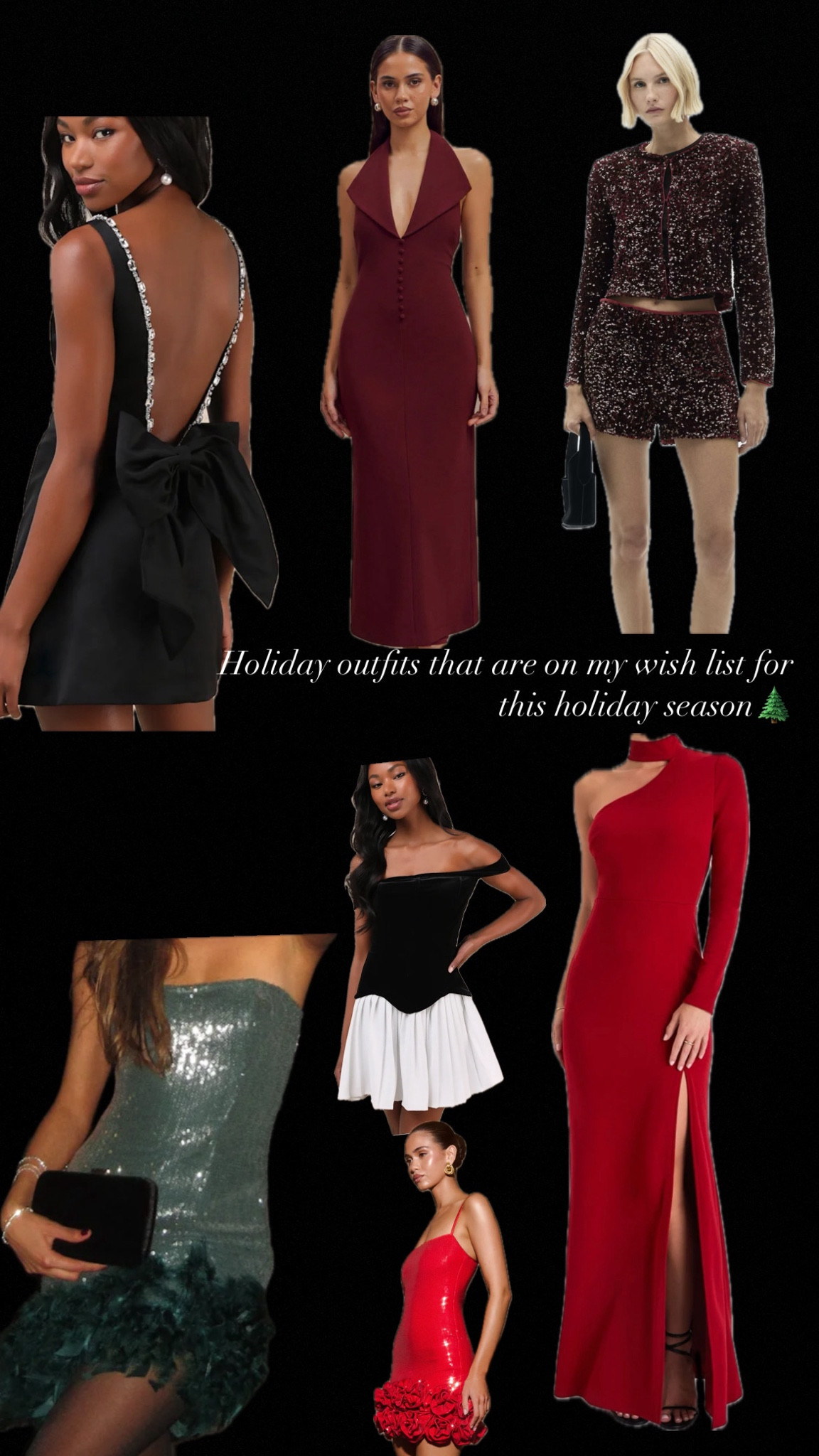 Holiday outfits that are on my wish list for this holiday season! 

#LTKSeasonal #LTKGiftGuide #LTKHoliday
