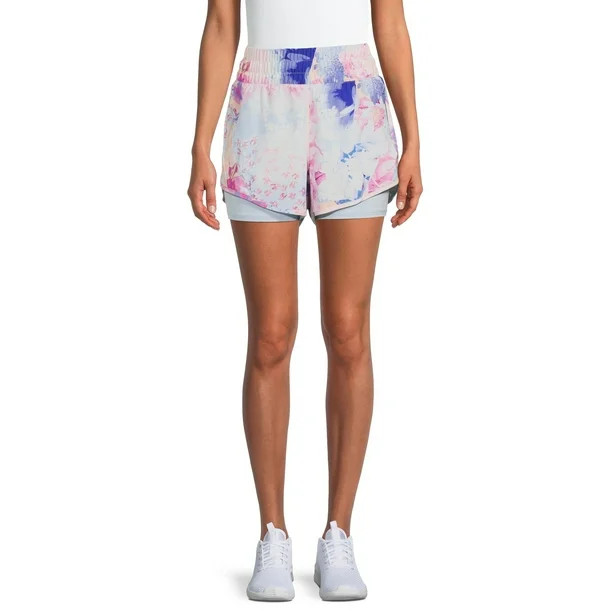 Avia Women's High Rise Running Shorts with Bike Liner | Walmart (US)