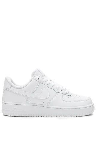 Womens Air Force 1 '07 in White & White | Revolve Clothing (Global)