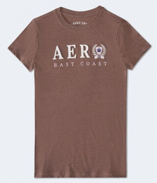 Aero East Coast Crest Appliqué Graphic Tee | Aeropostale