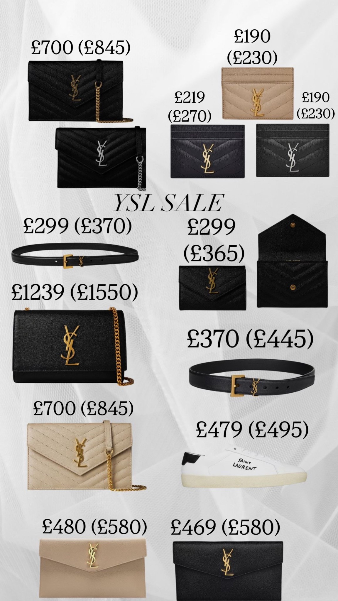 Ysl sale 

#LTKgiftguide