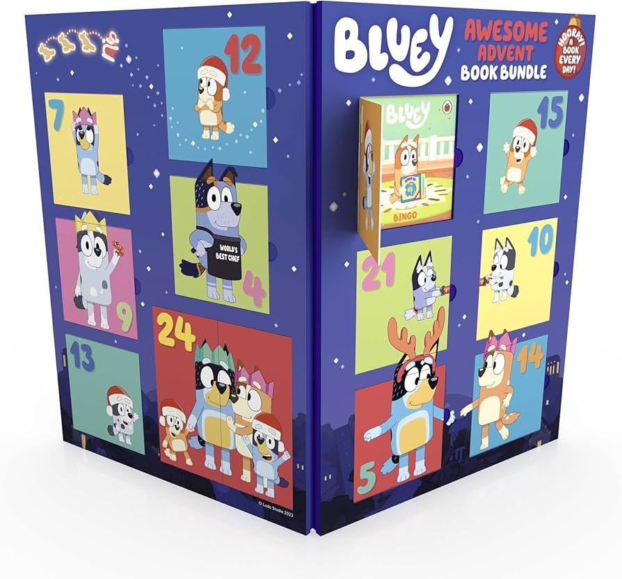 Bluey: Awesome Advent Calendar Book Bundle | Amazon (US)