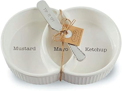 Mud Pie Condiment Serving Set | Amazon (US)