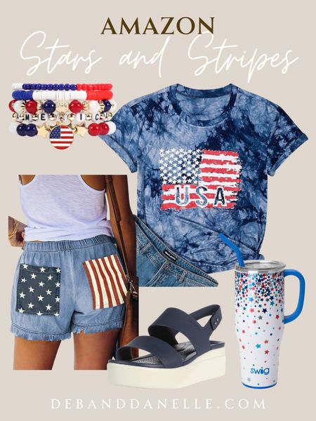 Get this stars-and-stripes look for Memorial Day and the Fourth of July with this patriotic outfit from Amazon! 

#LTKSeasonal #LTKMidsize #LTKFestival