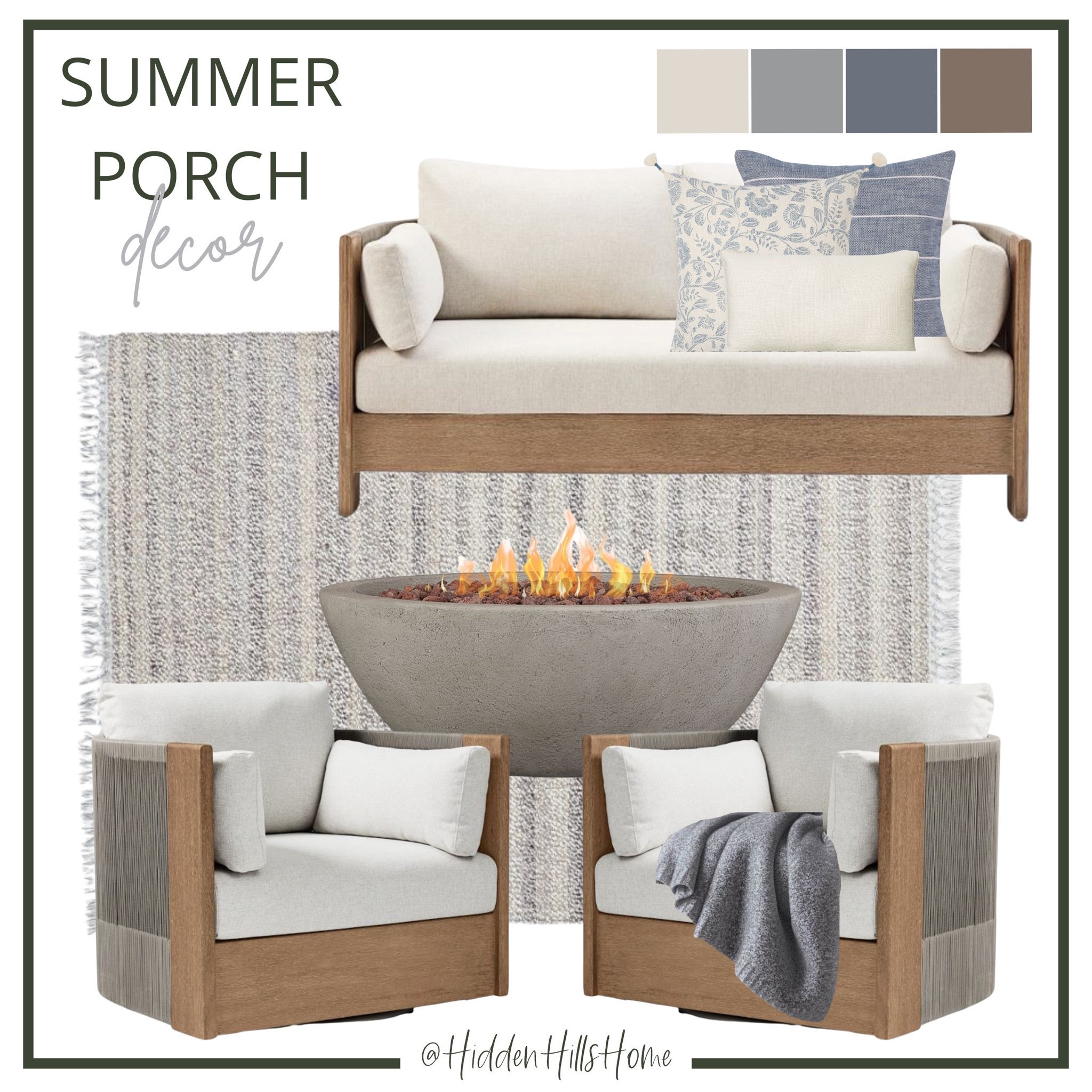 Outdoor furniture, outdoor rug, outdoor sofa, home decor, summer patio decor, porch decor #outdoor #porch #patio

#LTKHome #LTKSaleAlert #LTKSeasonal