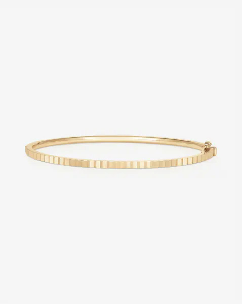 Fluted Gold Bangle | Ring Concierge