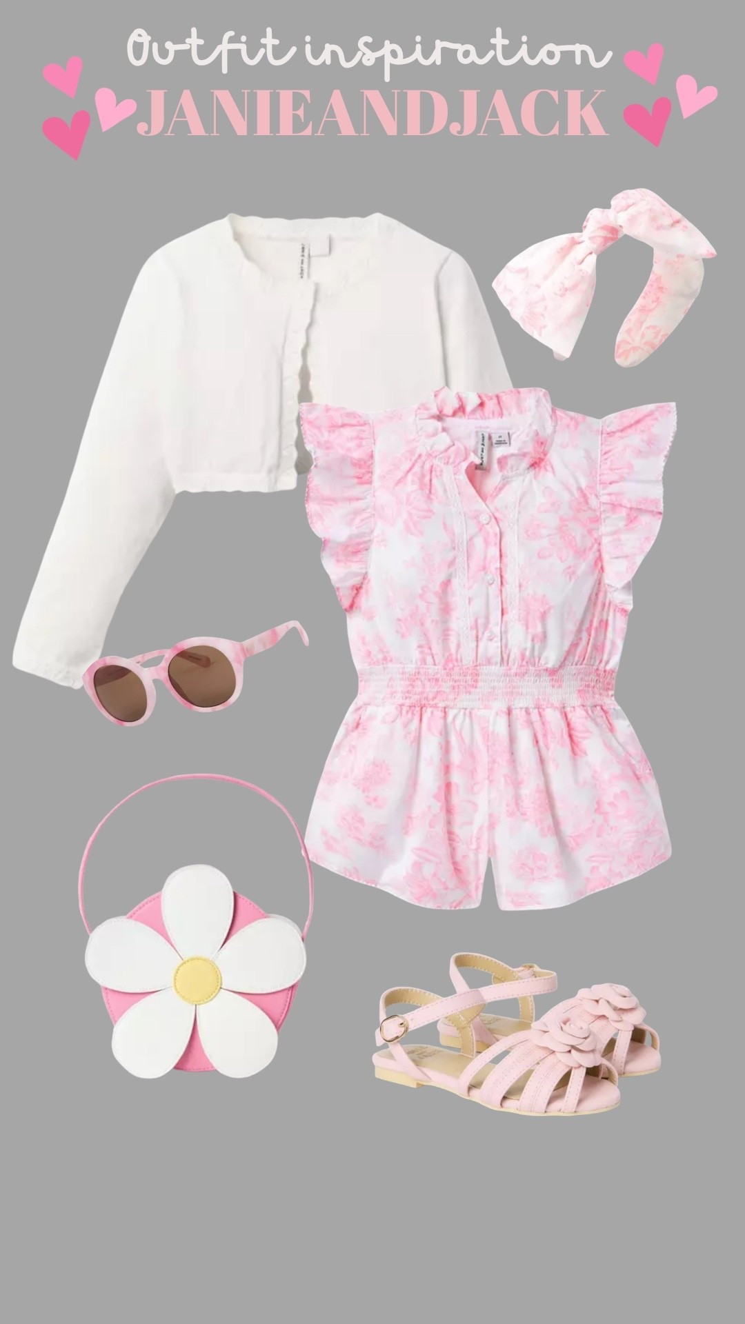 Janie & jack 💖
Girl's Outfit inspiration ✨
Spring fashion, Jumpsuit 🌸
Little girls, Big girls. 👧 

#LTKKids #LTKSeasonal #LTKootd
