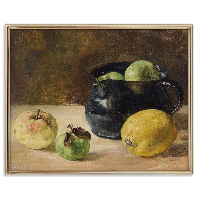 Vintage Still Life Wall Art - Antique Art Prints for Home Decor - Rustic Farmhouse Botanical Flor... | Amazon (US)