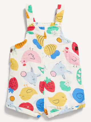 Printed Sleeveless One-Piece Romper for Baby | Old Navy | Old Navy (US)