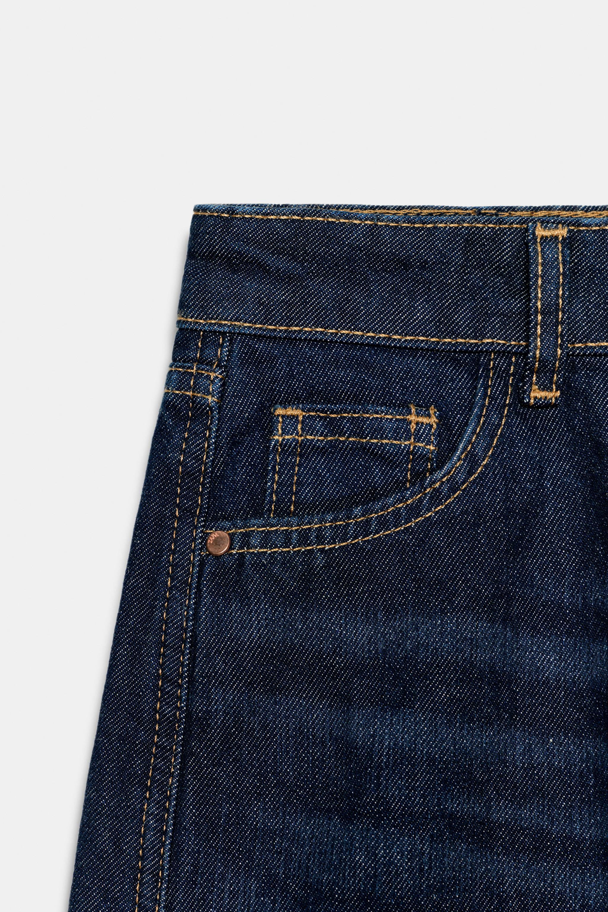 Z1975 MID-RISE BARREL HEM JEANS | Zara US