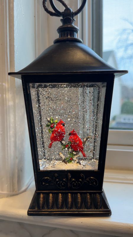 Found my Cardinal Christmas lantern for y’all! 

#LTKHoliday #LTKfamily #LTKhome