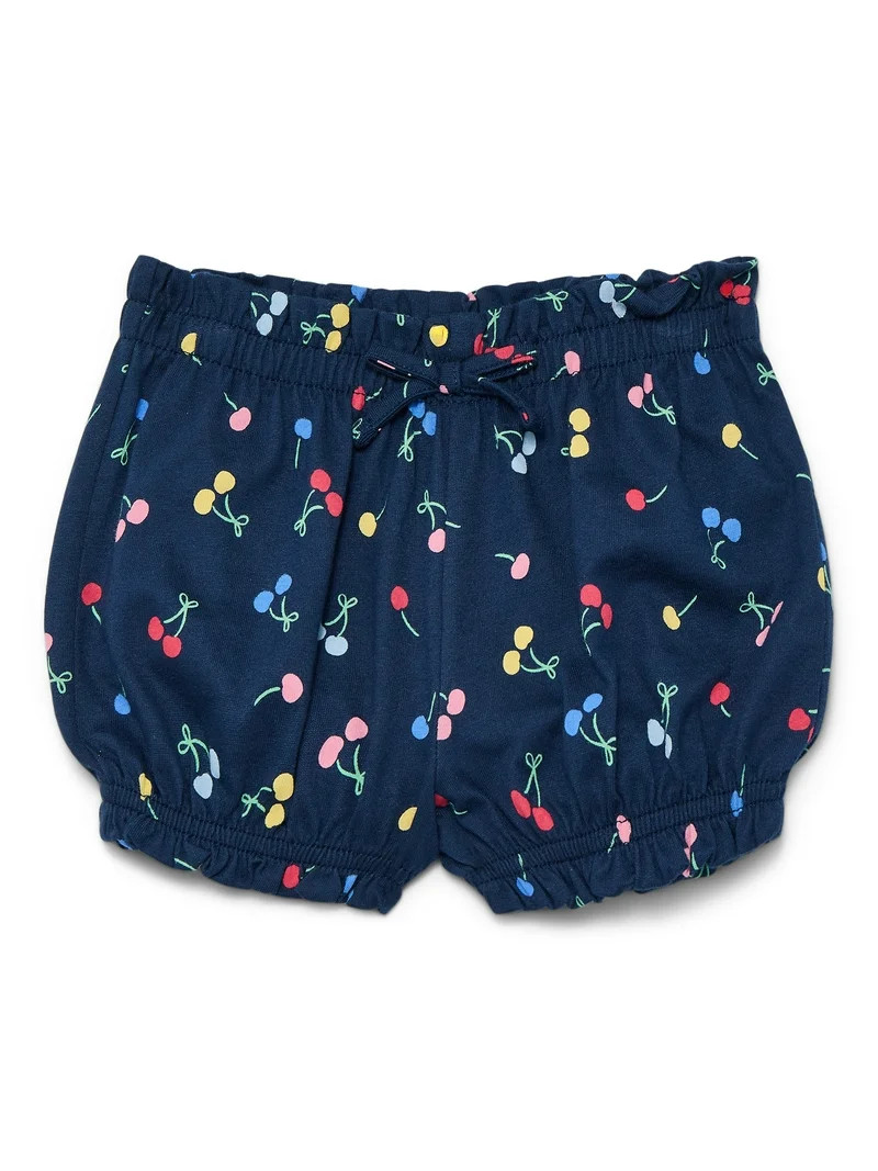 Wonder Nation Baby Girl Bubble Shorts, Sizes 0-24 Months | Walmart (US)